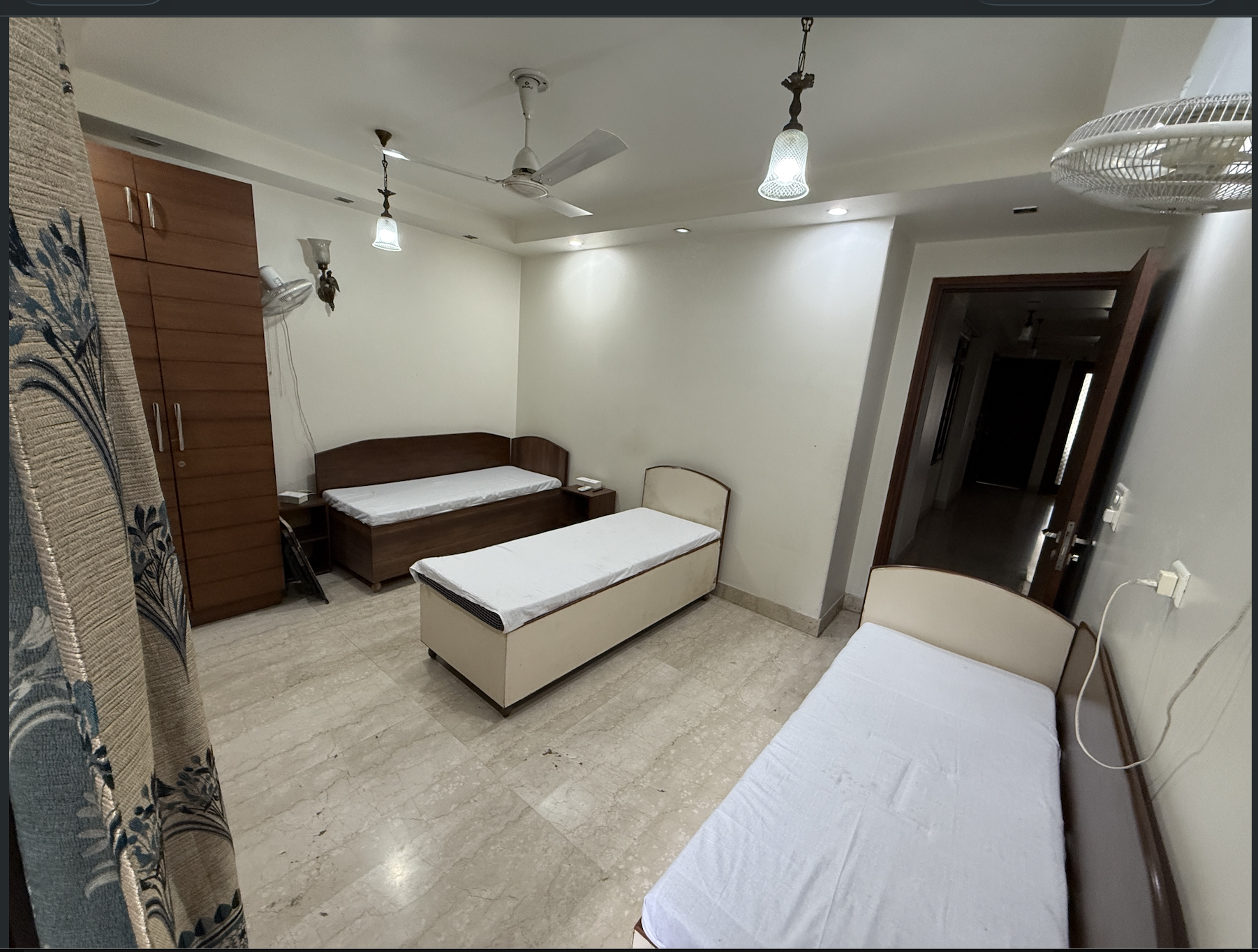 Three bed shared room